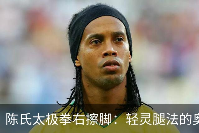 陈氏太极拳右擦脚：轻灵腿法的奥秘，上分下击，擦劲制敌